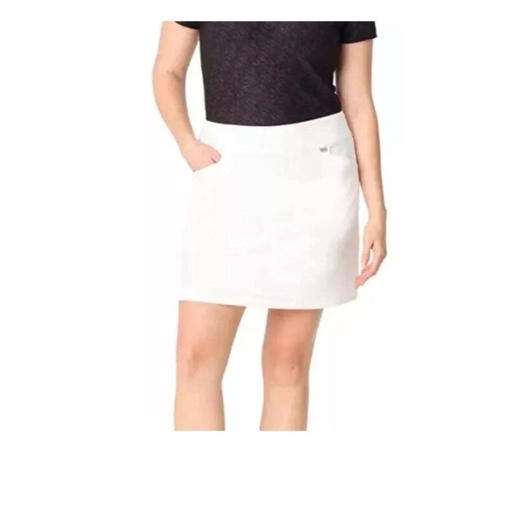 Greg Norman Ladies' Skort Invisible Zipper Elastic Waistban, Size Small AJ9